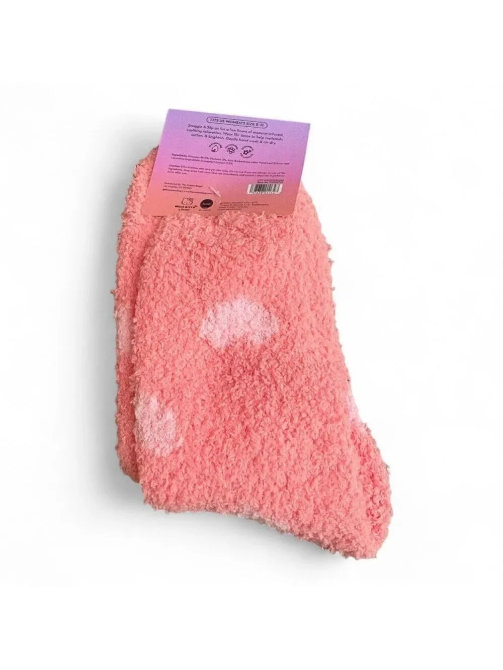 Hello Kitty Sole Soft! Infused Cozy Socks NWT